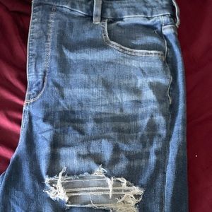 Super hi waisted denim